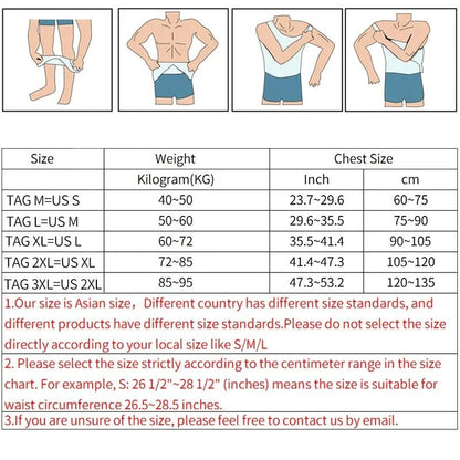 Mens Compression Shapewear Undershirt 1