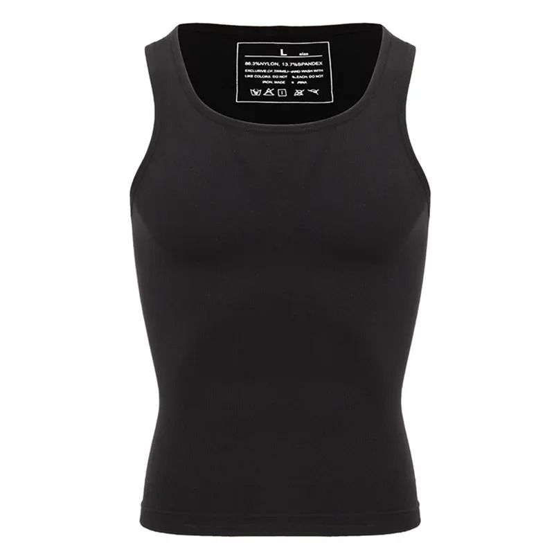 Mens Compression Shapewear Undershirt 7