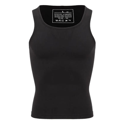 Mens Compression Shapewear Undershirt 7