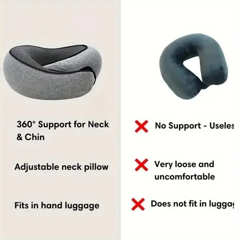 Travel Memory Foam Neck Pillow 4