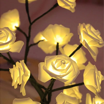 LED Rose Tree Night Lamp With USB Power 5