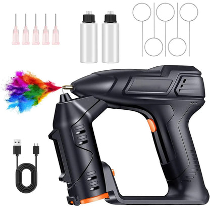 Electric cordless car and cabinet paint sprayer handheld portable spray gun