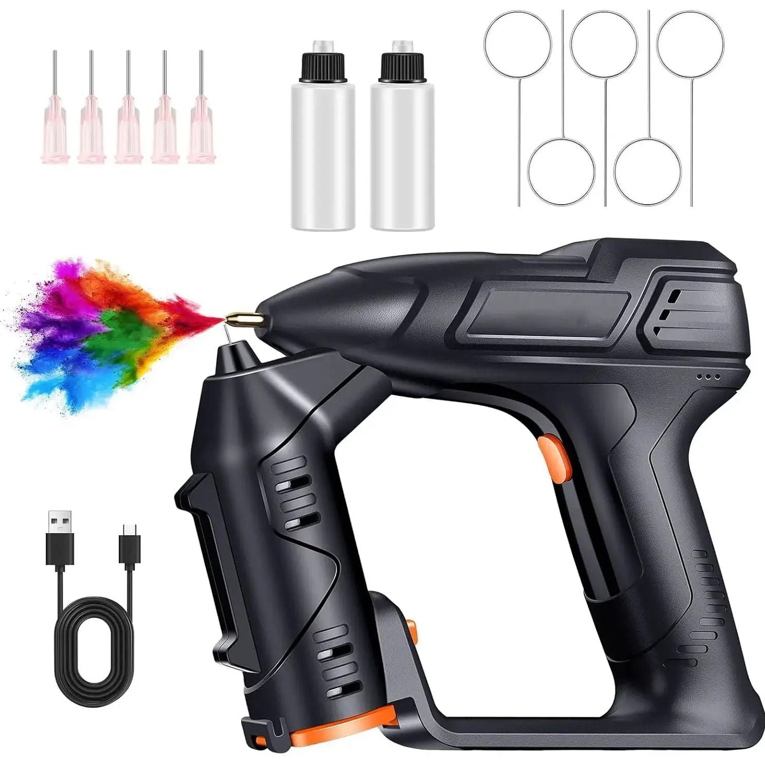 Electric Cordless Car And Cabinet Paint Sprayer Handheld Portable Spray Gun 6