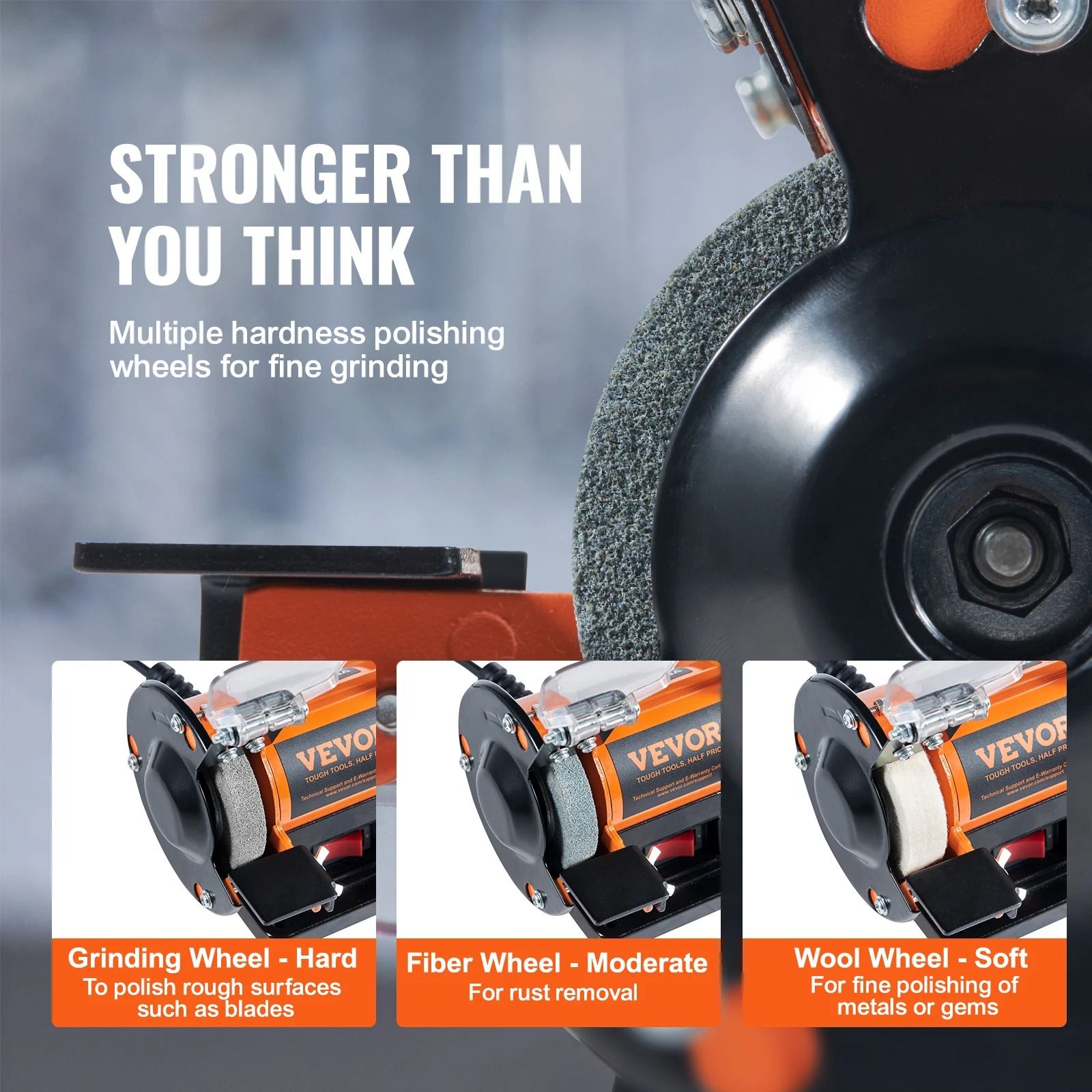 3 Inch Jewelry Polisher Buffer With Brushless Motor And Adjustable Speed 2