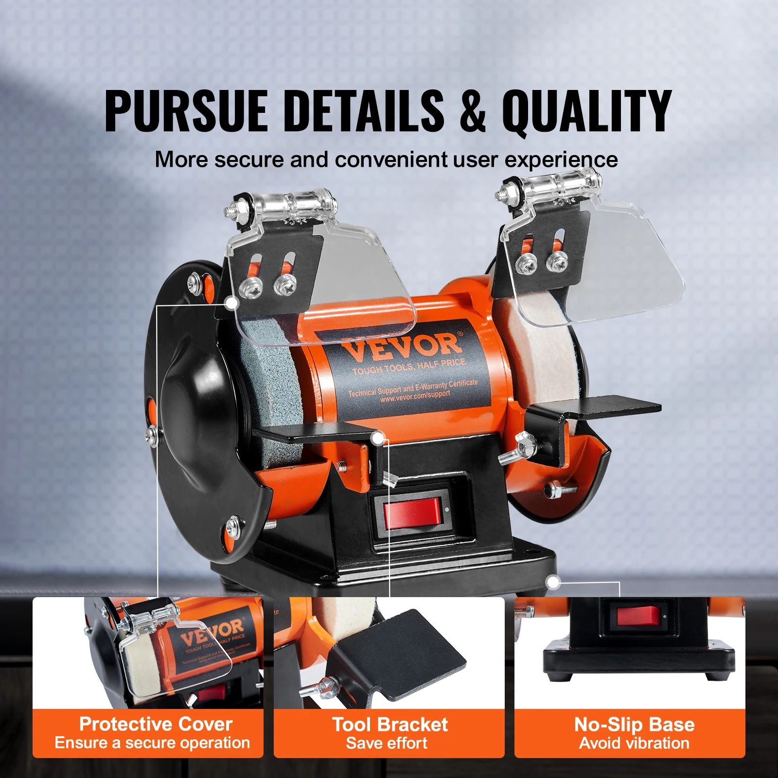 3 Inch Jewelry Polisher Buffer With Brushless Motor And Adjustable Speed 5