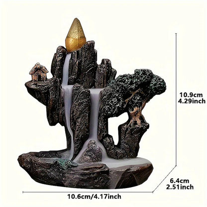 Waterfall Reflux Incense Burner With 60 Cones 1
