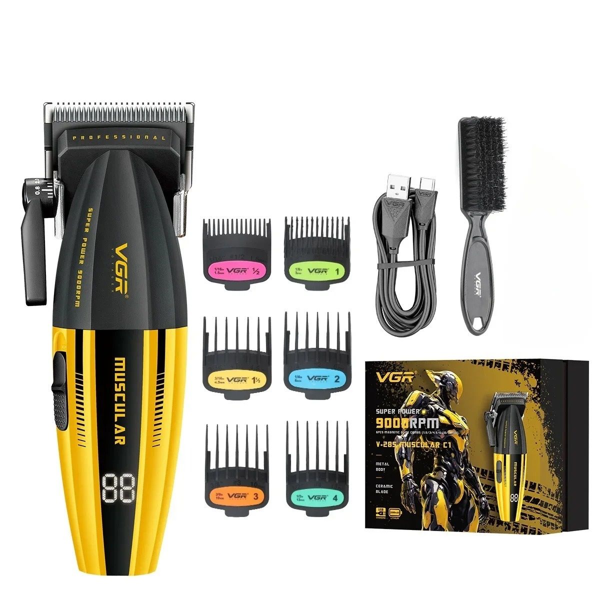 Rechargeable Professional Hair Clippers 5
