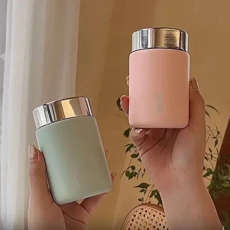 230ml Mini Stainless Steel Pocket Thermos Mug With LeakProof Vacuum Insulation 3