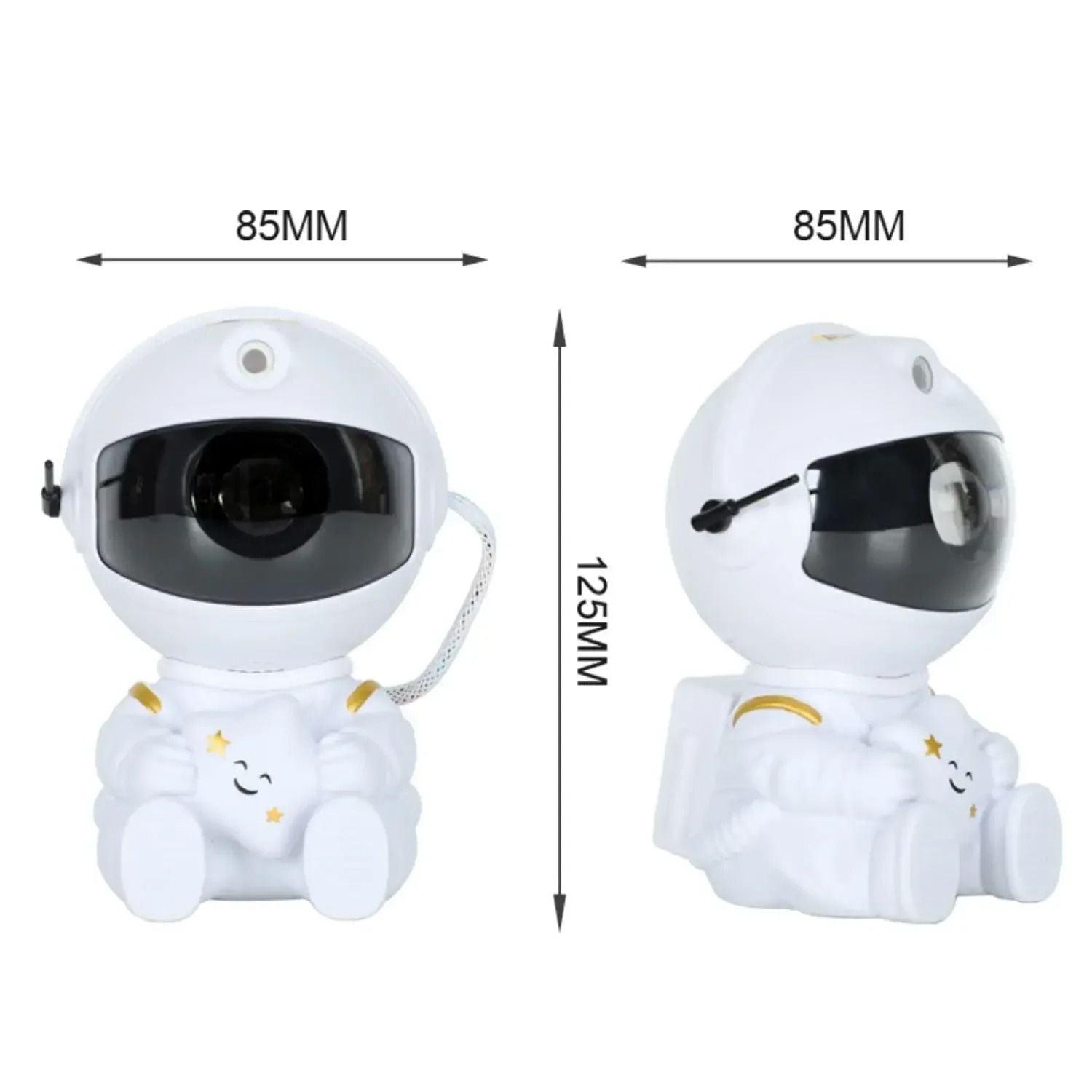 Astronaut Star Projector Galaxy Night Light With Remote Control 6