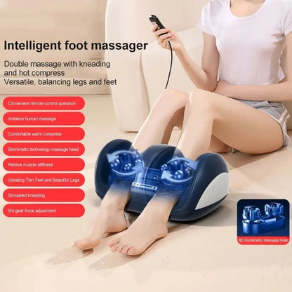Extra Large Electric Foot And Leg Massager With Heat And Shiatsu Kneading 5