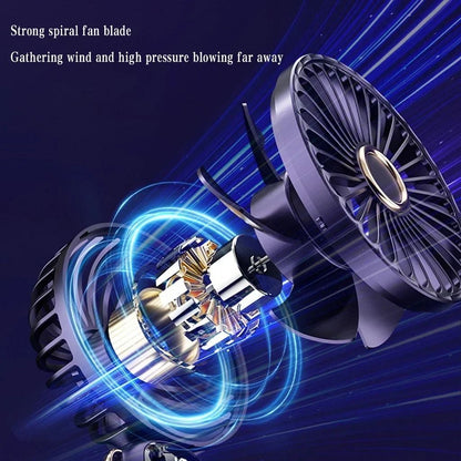Portable Rechargeable Neck Fan Mini Air Conditioner With 5 Speeds 3