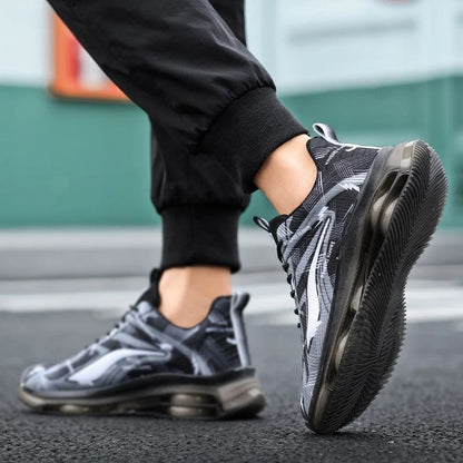 Air Cushion Breathable Mesh Sneakers for Men