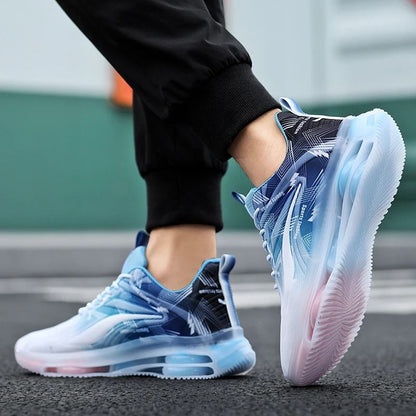 Air Cushion Breathable Mesh Sneakers For Men 1