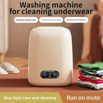 Portable Mini Washing Machine With Spin Dryer 2