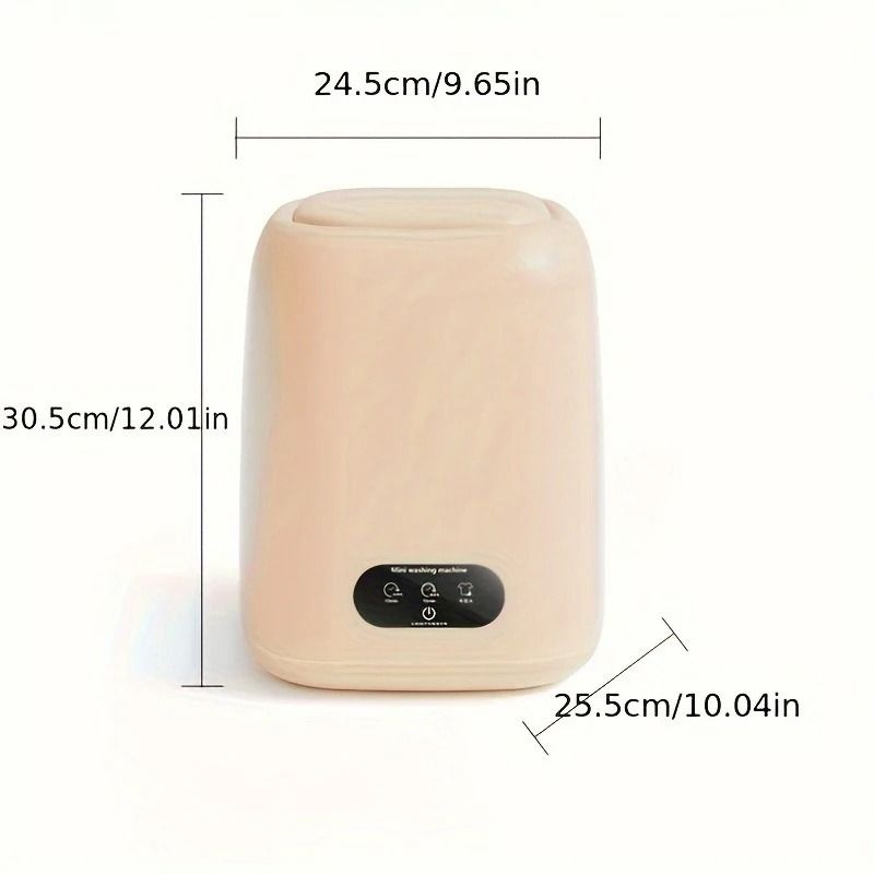 Portable Mini Washing Machine With Spin Dryer 4