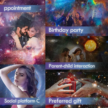12in1 Planetarium Galaxy Projector With Starry Sky Films And Timer 4