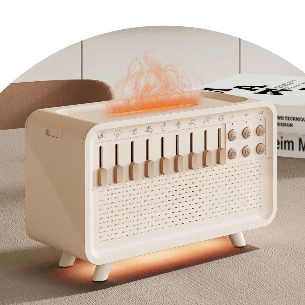 Bluetooth White Noise Machine With Aroma Diffuser Humidifier And Night Light 6