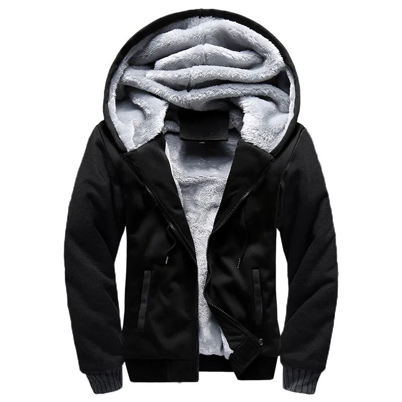 Mens Camouflage Winter Jacket With Fleece Lining And Hood 10