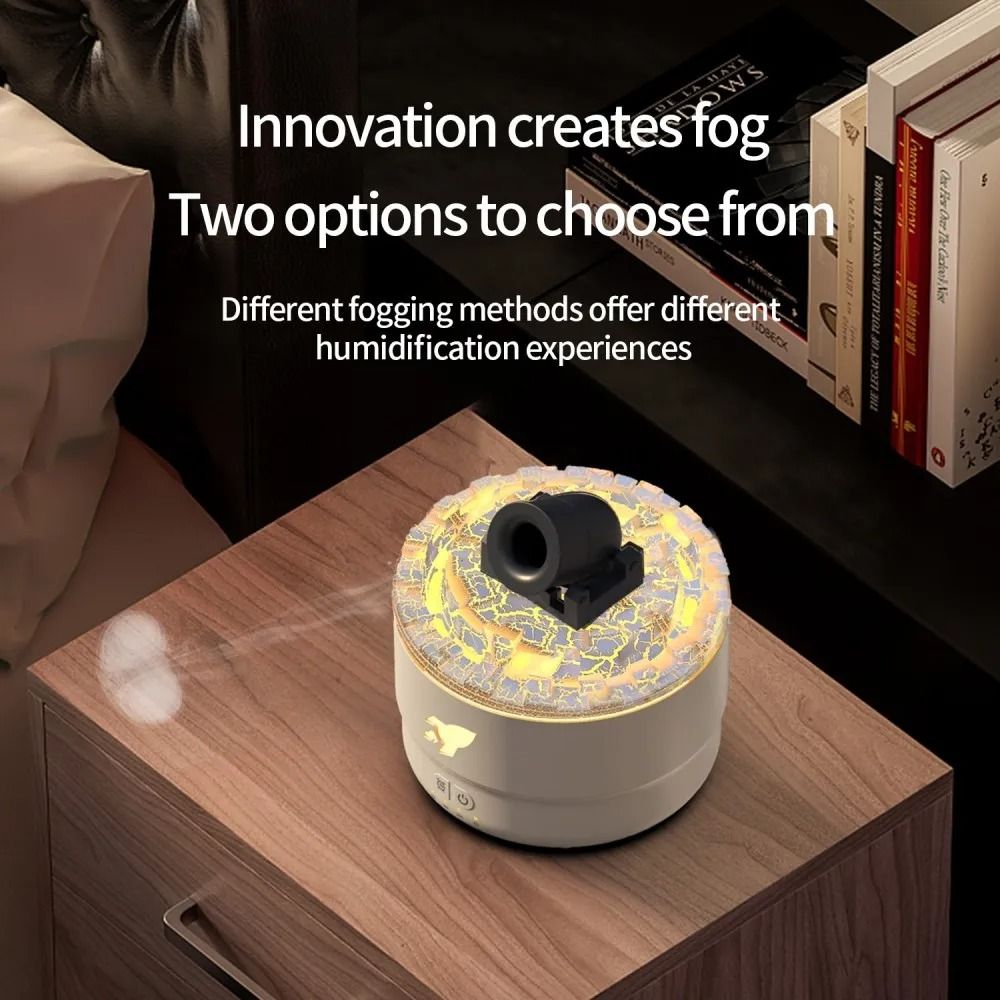 Cannon Aromatherapy Diffuser And Humidifier With Jellyfish Spray And 7 Color Night Light 2