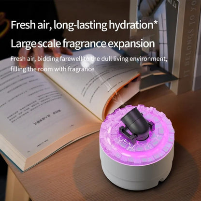 Cannon Aromatherapy Diffuser And Humidifier With Jellyfish Spray And 7 Color Night Light 4