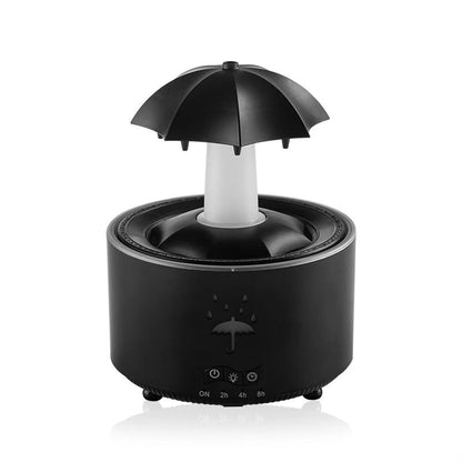 Cloud Rain Humidifier With Aroma Diffuser Night Light And Remote Control 8