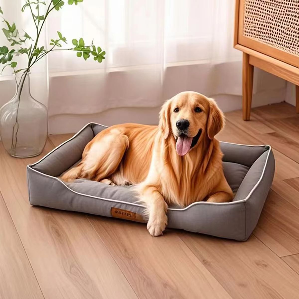 Four Season Orthopedic Dog Bed  Waterproof BiteResistant Pet Sofa For Large Dogs  Cats 1