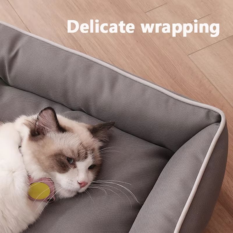 Four Season Orthopedic Dog Bed  Waterproof BiteResistant Pet Sofa For Large Dogs  Cats 2