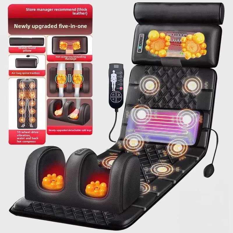 Electric Full Body Massage Mattress With Heat  Airbag Cushion For Back Neck Shoulder And Waist Rela 9