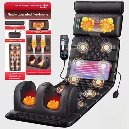 Electric Full Body Massage Mattress With Heat  Airbag Cushion For Back Neck Shoulder And Waist Rela 9