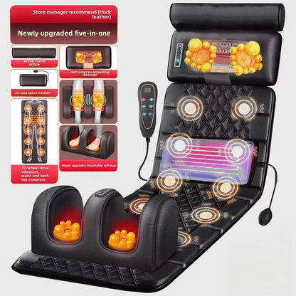 Electric Full Body Massage Mattress With Heat  Airbag Cushion For Back Neck Shoulder And Waist Rela 11