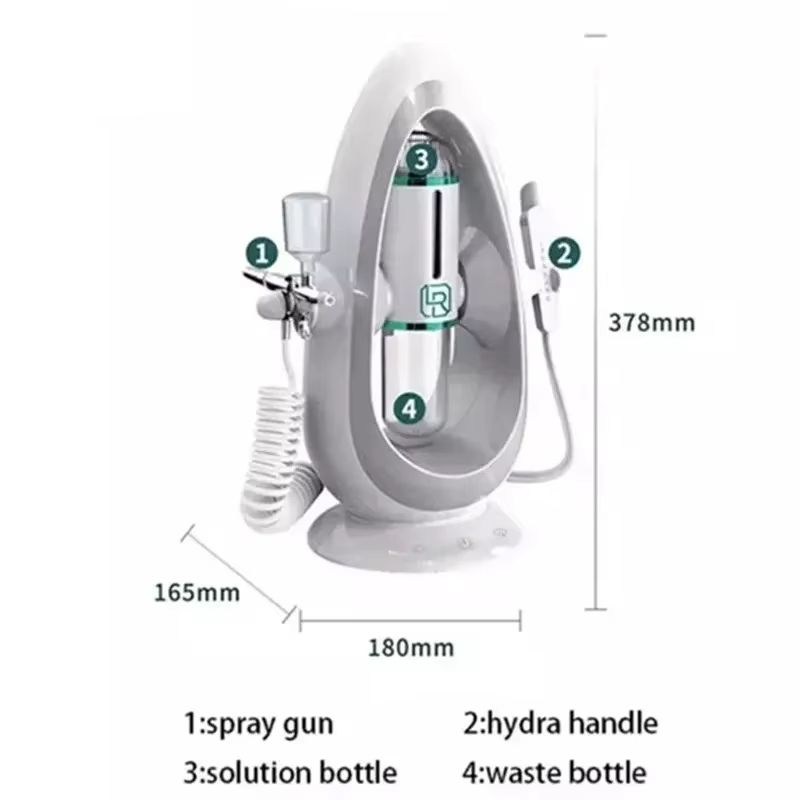 Hydra Dermabrasion Facial Device  Blackhead Remover  Oxygen Bubble Skin Cleaner 4