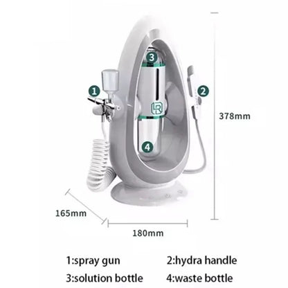 Hydra Dermabrasion Facial Device  Blackhead Remover  Oxygen Bubble Skin Cleaner 4