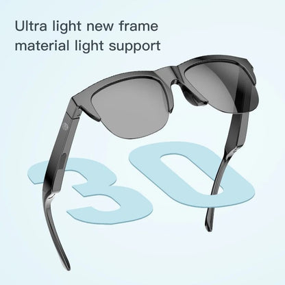Touch Control Bluetooth Glasses With Bone Conduction And Wireless Headphones 5