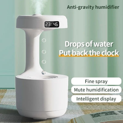 AntiGravity Humidifier With Water Drop Effect And Night Light 1