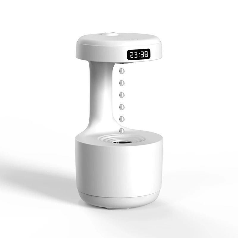 AntiGravity Humidifier With Water Drop Effect And Night Light 7