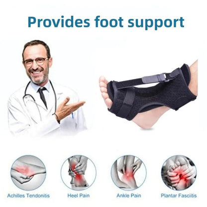 Adjustable Plantar Fasciitis Night Splint Foot Brace For Heel And Arch Pain Relief 3