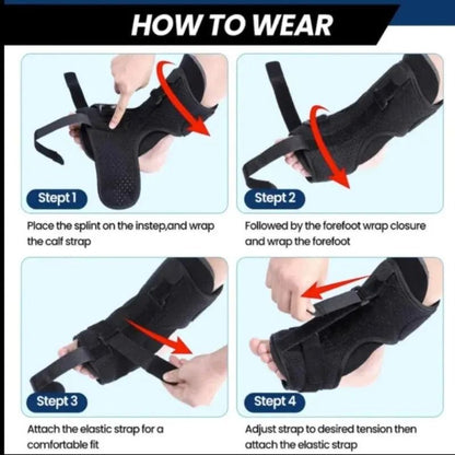 Adjustable Plantar Fasciitis Night Splint Foot Brace For Heel And Arch Pain Relief 5