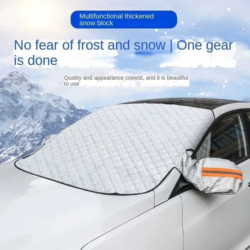 Car Windshield Sunshade And Snow Cover Waterproof Protector 1