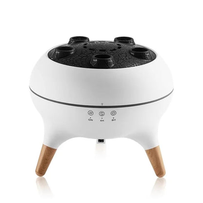 Flame Effect Aromatherapy Diffuser With Remote Control 250ml 1