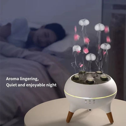 Flame Effect Aromatherapy Diffuser With Remote Control 250ml 5