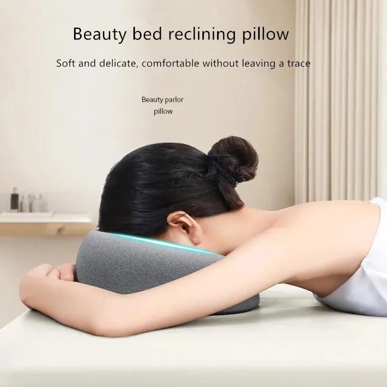 Ergonomic Memory Foam Face Rest Pillow For Lying Down And Massage Support 1