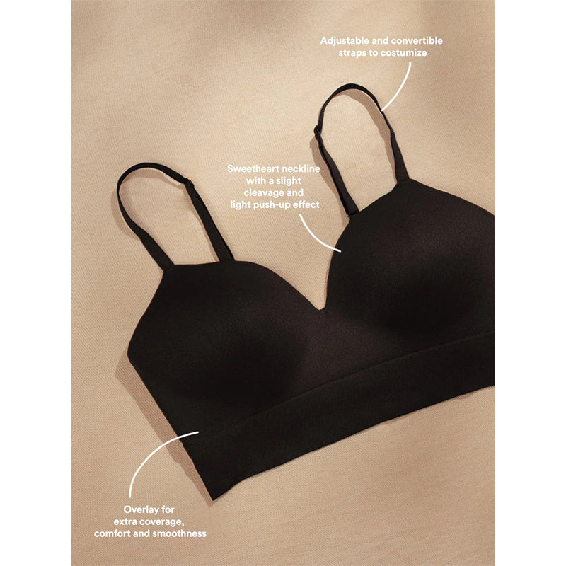 Plus Size Womens Sexy Body Shaping Fixed Cup Bra, Traceless Supporting Underwear, Comfortable Wireless Gather Up Bra