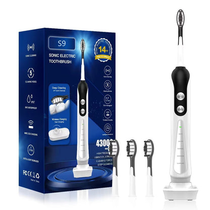 SUBORT S9 Sonic Electric Toothbrush  USB Rechargeable Whitening Toothbrush With Ultrasonic Cleaning 6