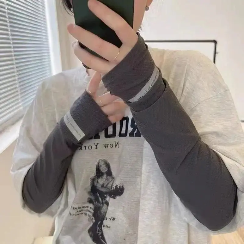 Summer Outdoor Loose Sleeves With UV Protection Oversized Ice Sleeves For Men Breathable Cooling Ar 5