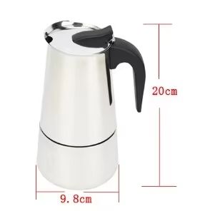 Classic Stovetop Moka Pot Espresso Maker  Italian Style Coffee Percolator 469 Cup Options 7