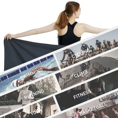 Lightweight Microfiber Towel Quick Dry Sports Travel Beach Towel Sandproof Soft Absorbent Towel For 1
