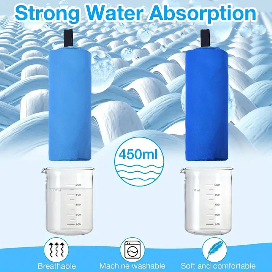 Lightweight Microfiber Towel Quick Dry Sports Travel Beach Towel Sandproof Soft Absorbent Towel For 3