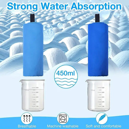 Lightweight Microfiber Towel Quick Dry Sports Travel Beach Towel Sandproof Soft Absorbent Towel For 3