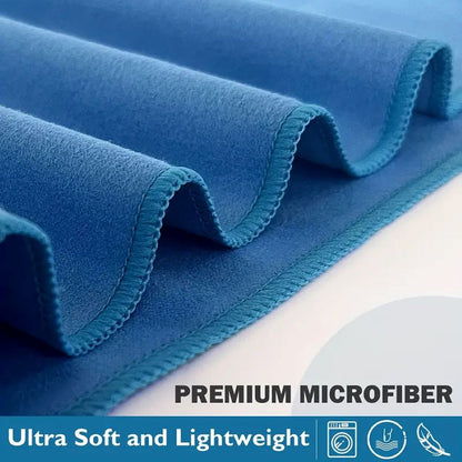 Lightweight Microfiber Towel Quick Dry Sports Travel Beach Towel Sandproof Soft Absorbent Towel For 5