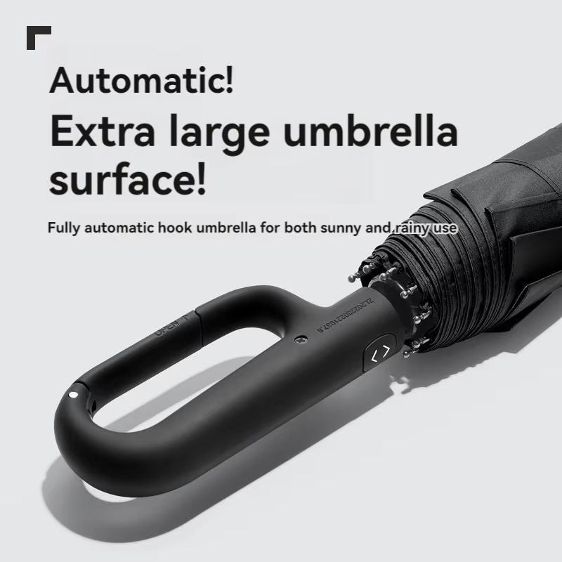 20Rib Automatic Folding Umbrella  Extra Large Windproof Sun And Rain Protection For Men And Women 1